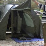 【初ソロキャン＋わん】恵那峡・険道ドライブ＆オーニング設置編